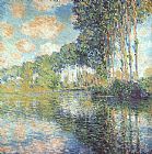 Poplars on the Epte by Claude Monet